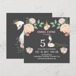 Invitación al cumpleaños de los extravagantes Chic