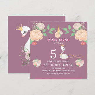 Invitación al cumpleaños de los extravagantes Chic