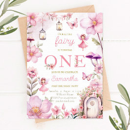 Invitación al cumpleaños de los Jardín de los Hado