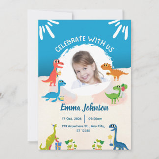 Invitación al cumpleaños de los niños
