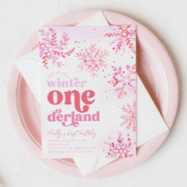 Invitación al cumpleaños de Onederland