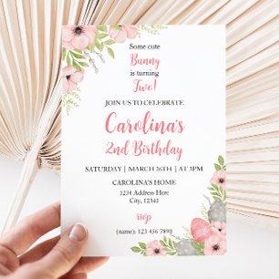 Invitación al cumpleaños de Pascua
