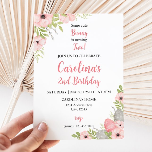 Invitación al cumpleaños de Pascua (Subido por el creador)