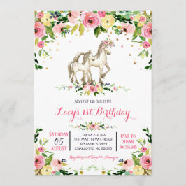 Invitación al cumpleaños de Pony, invitación al cu