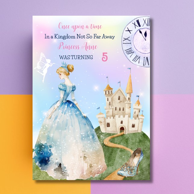 Invitación al cumpleaños de Princess (Subido por el creador)