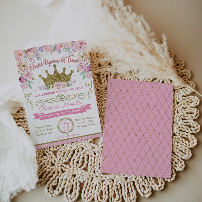 Invitación al cumpleaños de Princess (Subido por el creador)