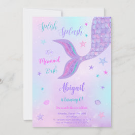 Invitación al cumpleaños de Sirena