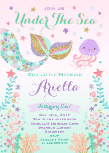 Invitaciones De Sirenas Zazzle Es Las puedes usar tambien para hacer marcos para fotos gratis, rotulos el tema fiesta de cumpleanos de la sirenita es una de las ideas para fiestas de cumpleanos que se pueden usar para cumpleanos infantiles. invitaciones de sirenas zazzle es