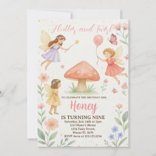Invitación al cumpleaños de Twilight Fairy