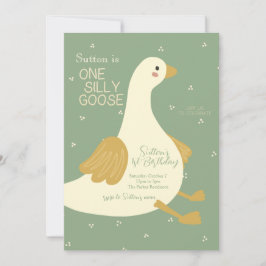 Invitación al cumpleaños de un niño con una serena