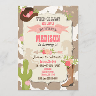 Invitación al cumpleaños de una vaca / Tema occide