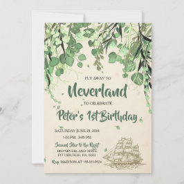 Invitación al cumpleaños de Viña Peter Pan Neverla
