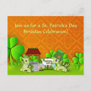 Invitación al cumpleaños del caballo por el Día de