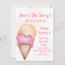 Invitación al cumpleaños del Crema de Hielo, sexto