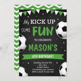 Invitación al cumpleaños del fútbol