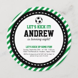 Invitación al cumpleaños del fútbol