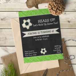 Invitación al cumpleaños del fútbol