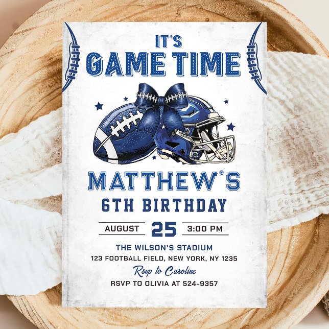 Invitación al cumpleaños del fútbol (Subido por el creador)
