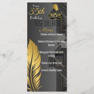 Invitación al cumpleaños del Harlem Renaissance