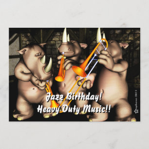 Invitación al cumpleaños del jazz