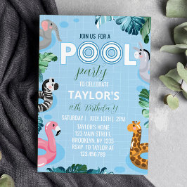 Invitación al cumpleaños del niño del grupo de Gua