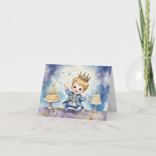 Invitación al cumpleaños del príncipe real