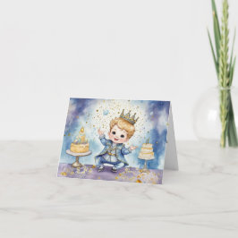 Invitación al cumpleaños del príncipe real