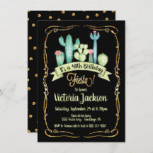 Invitación al cumpleaños del purpurina de oro de l