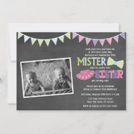 Invitación al cumpleaños - Invitan tutus y lazos