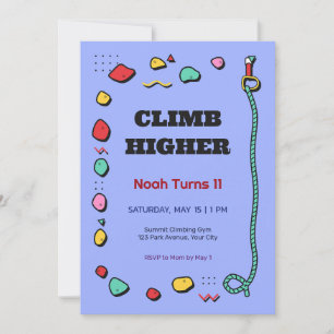 Invitación al cumpleaños número 11 de Memphis Clim