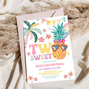 Invitación al cumpleaños número 2 de Two Sweet Sum