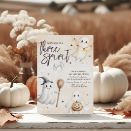 Invitación al cumpleaños número tres de Three Spir