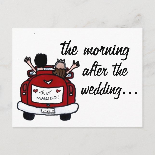 Invitación al desayuno boda (Anverso)