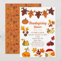 Invitación al Día de Acción de Gracias