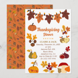 Invitación al Día de Acción de Gracias