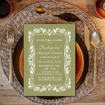 Invitación al Día de Acción de Gracias de la Front