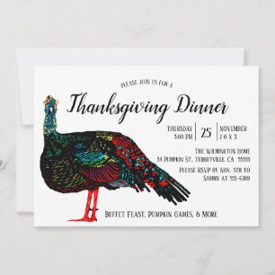 Invitación al Día de Acción de Gracias en Turquía