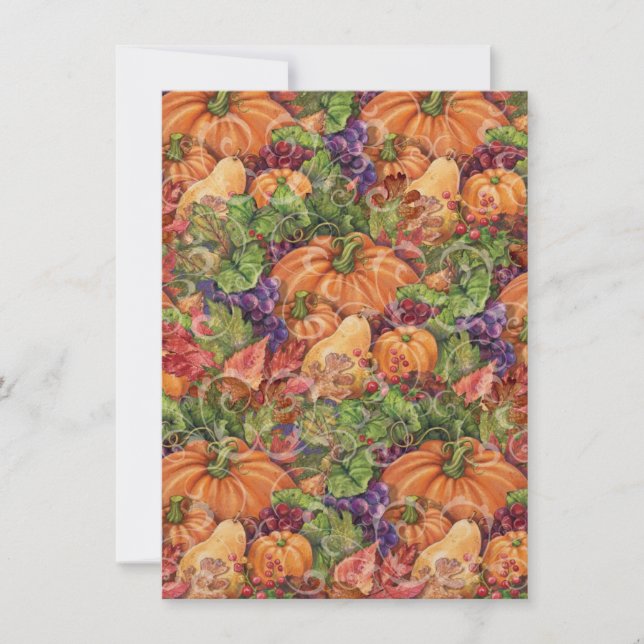 Invitación al Día de Acción de Gracias - FRS (Anverso)