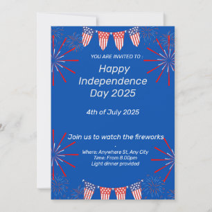 Invitación al día de la independencia