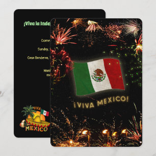 Invitación al Día de la Independencia de México