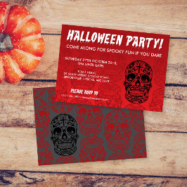 Invitación al Día de la Muerte en Halloween