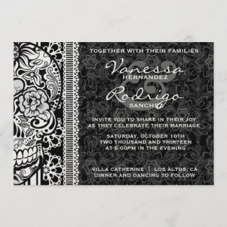 Invitación al Día de los muertos a la Calavera de