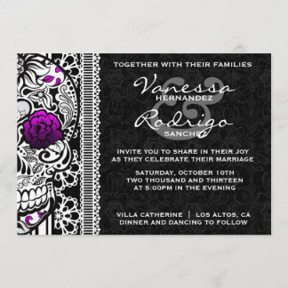 Invitación al Día de los muertos a la Calavera de