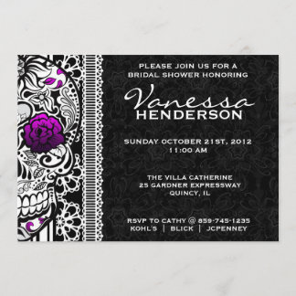 Invitación al Día de los muertos a la Calavera de 