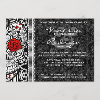 Invitación al Día de los muertos a la Calavera de