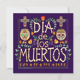 Invitación al Día de los Muertos - Día de los muer