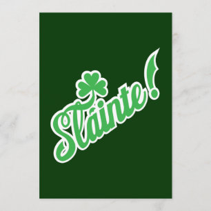 Invitación al Día de San Patente - ¡Slainte!Salud!