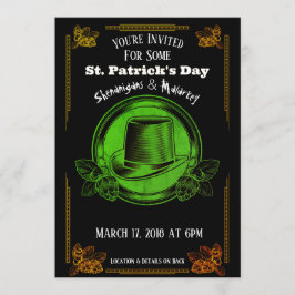 Invitación al Día de San Patricio al Oro Verde