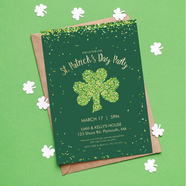 Invitación al Día de San Patricio (Día de San Padd (Subido por el creador)