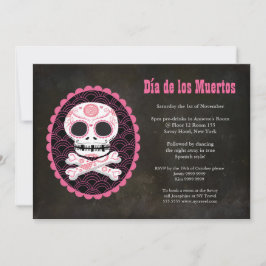 Invitación al Día del Fiesta Muerto con la Calaver